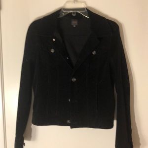 Courderoy jacket. Black. Small. Super cute & warm